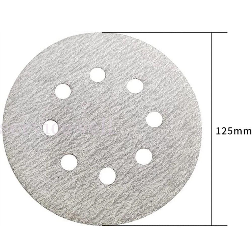 5 Inch125MM 8Hole Soft Sponge Interface Pad Hook and Loop for Sanding Disc Pads - Image 2
