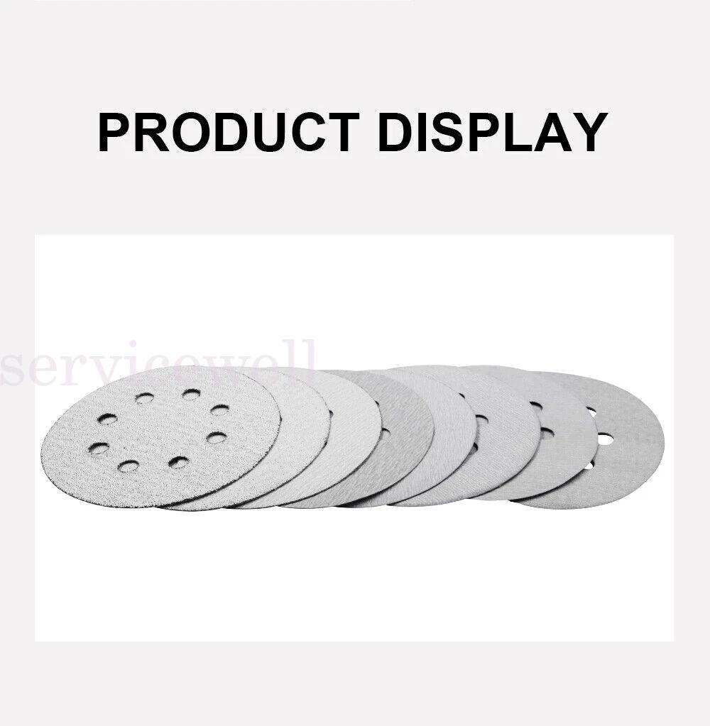 5 Inch125MM 8Hole Soft Sponge Interface Pad Hook and Loop for Sanding Disc Pads - Image 7