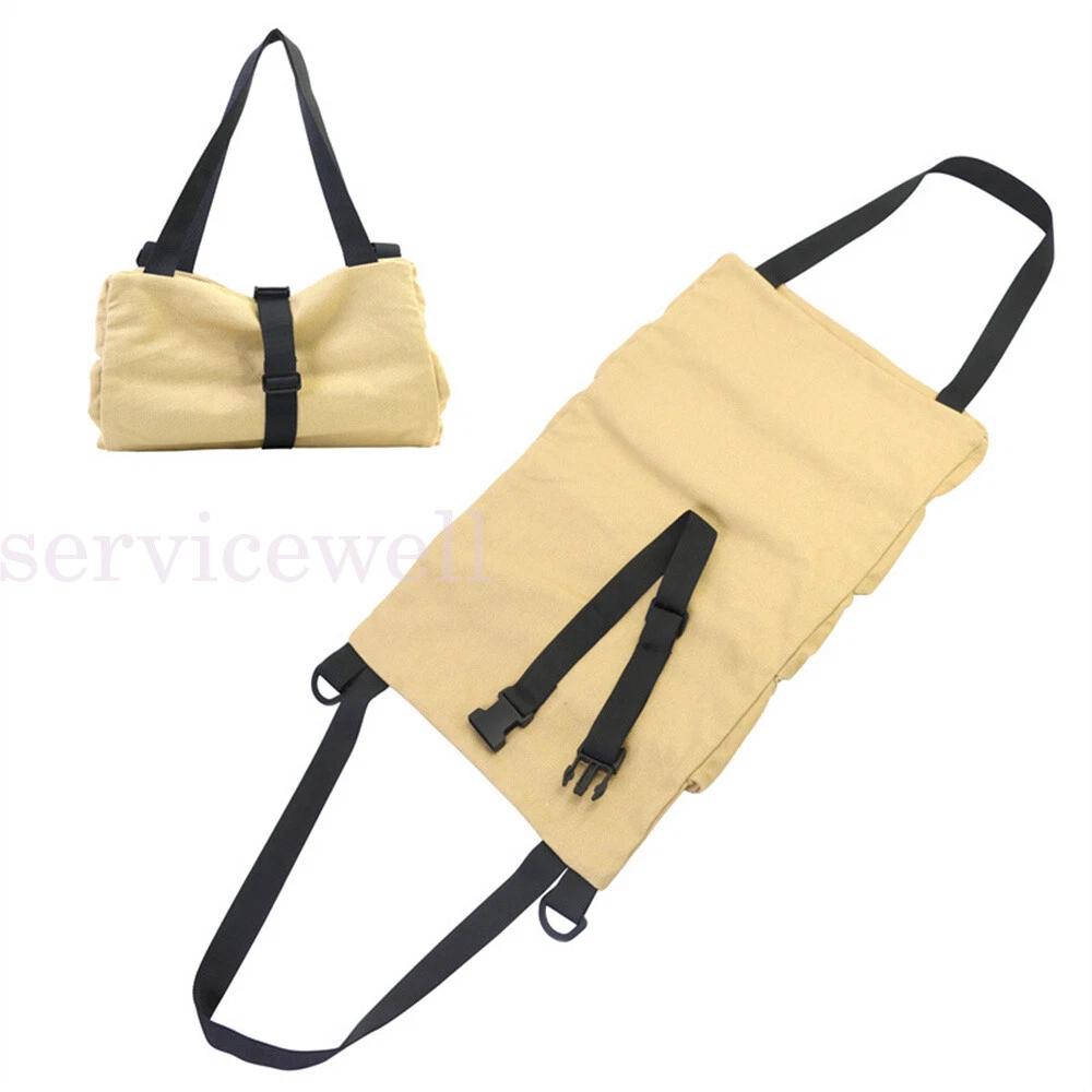 5 Pocket Tool Roll Fold Spanner Canvas Case Wrench Storage Bag Multifunctional - Image 6