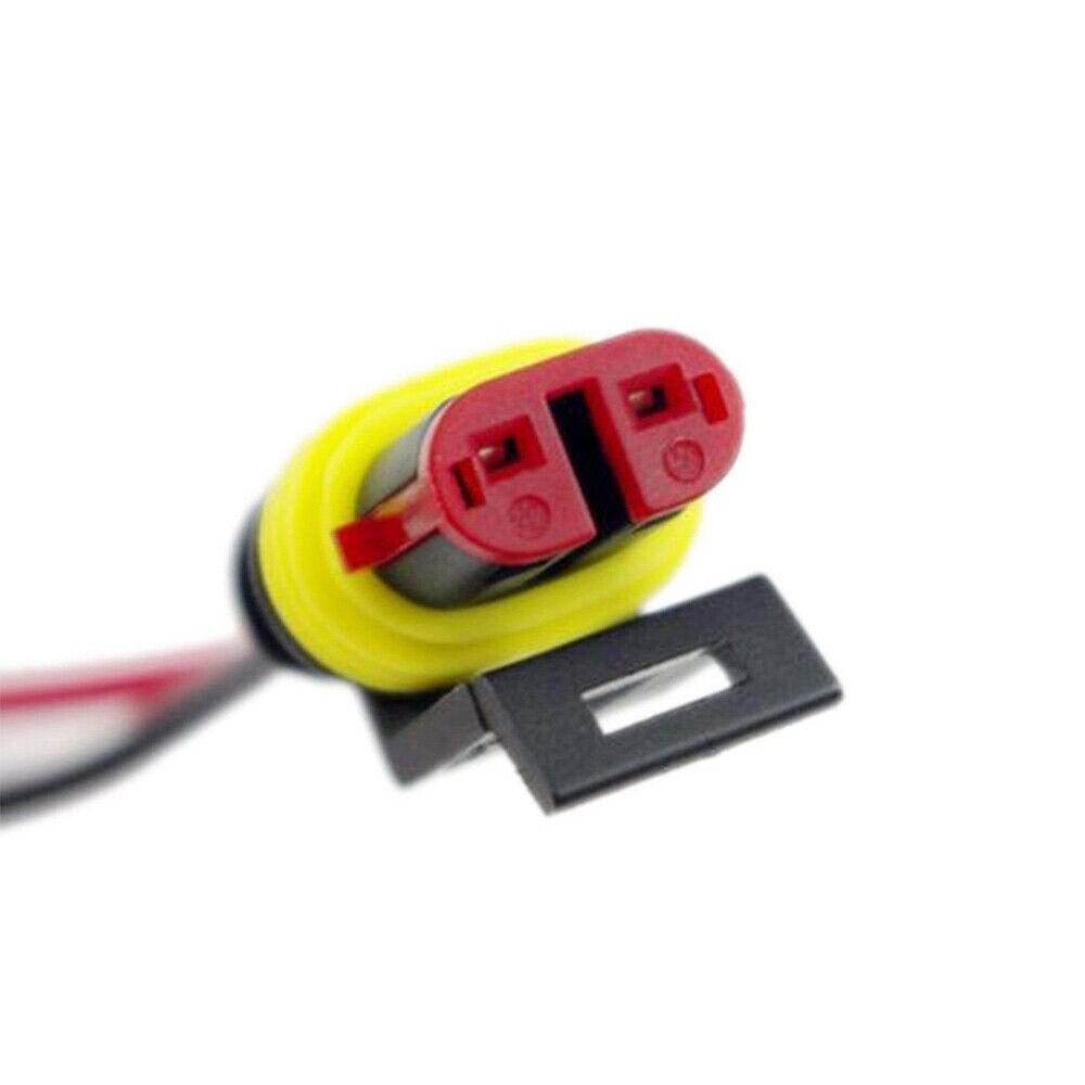 5 Set 2 Pin Waterproof Car Electrical Wire Sealed Connector Plug Cable 12V Kit - Image 3