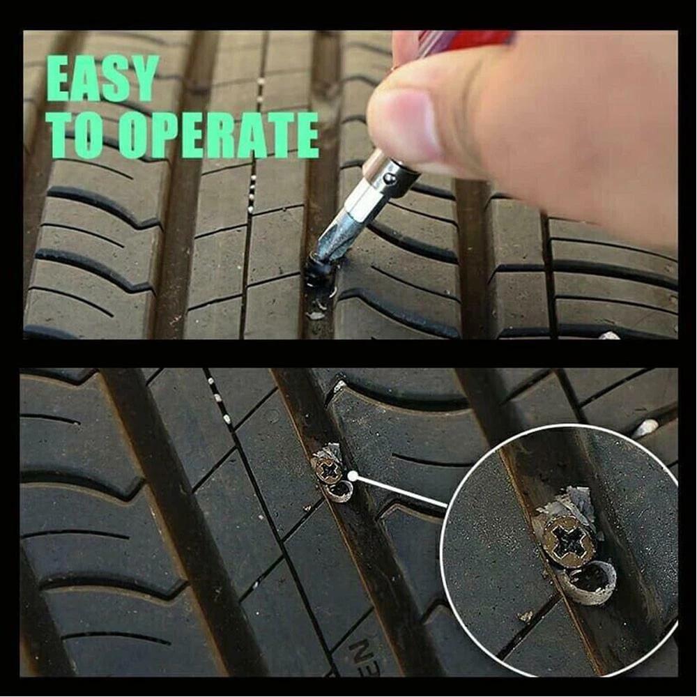 Car Vacuum Tire Repair Tubeless Tire Repair Rubber Nails - Image 7