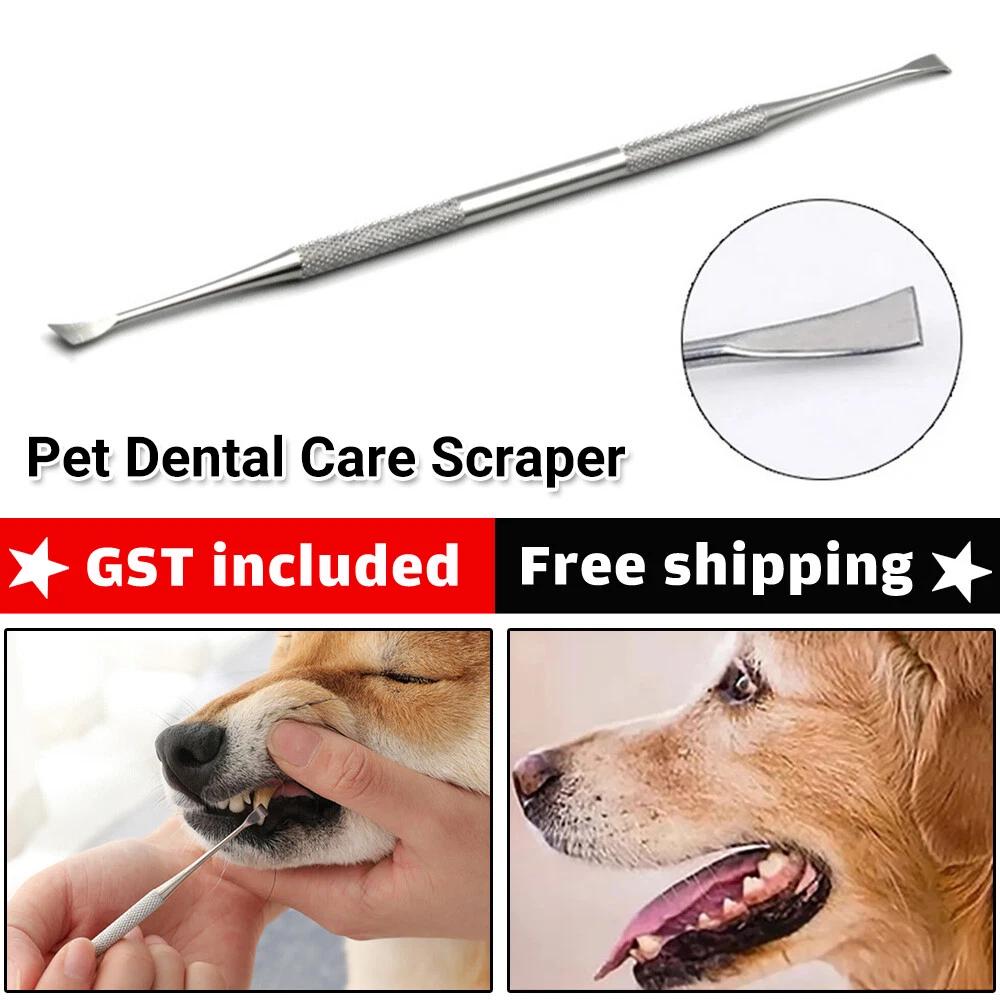 5x Teeth Cleaning Pet Dental Care Plaque Cleaner Dog Tooth Scaler Scraper Cat