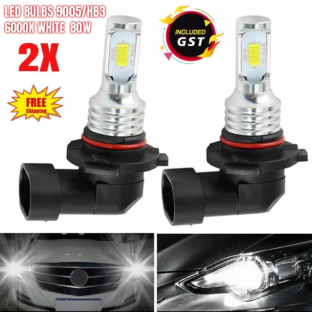 6000K 9005/HB3 LED 80W Super Bright White Headlight Bulbs Kit High Low Beam AU