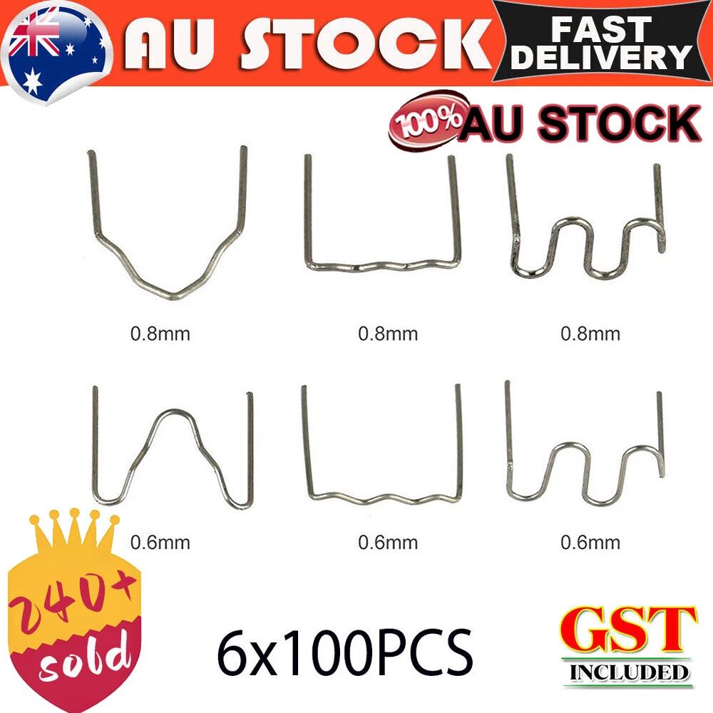 600pcs Hot Stapler Staples For Car Bumper Fender Welding Gun Plastic Repair Kit