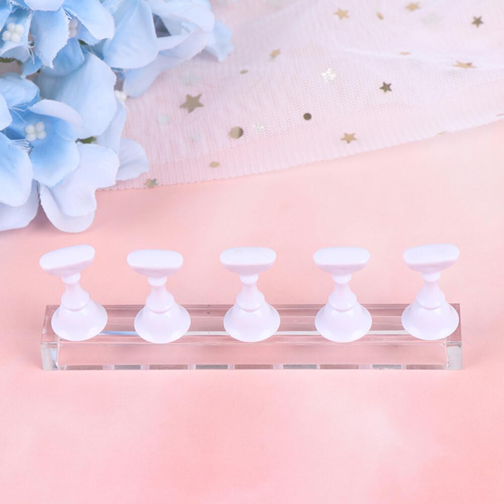 Nail Tip Display Stand Holder Magnetic Practice Art Training Tool Finger - Image 4