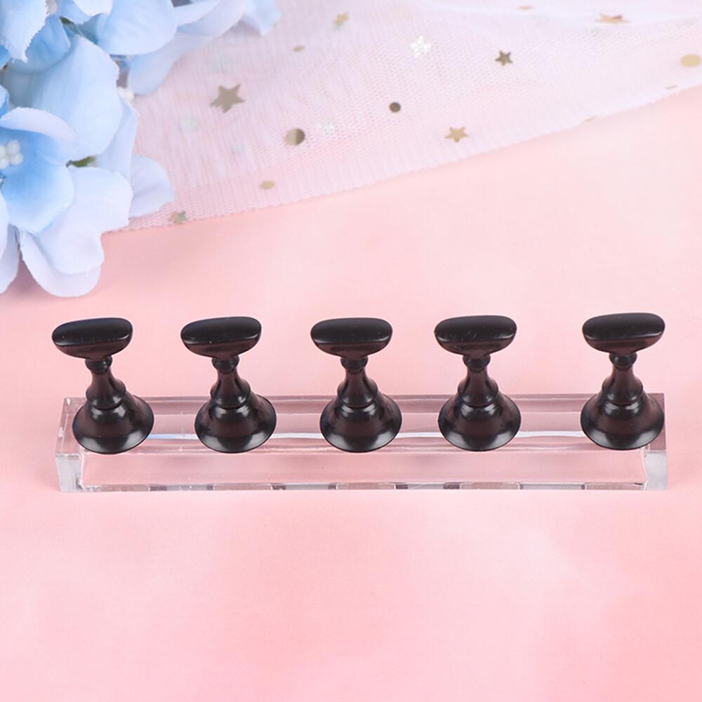Nail Tip Display Stand Holder Magnetic Practice Art Training Tool Finger - Image 7