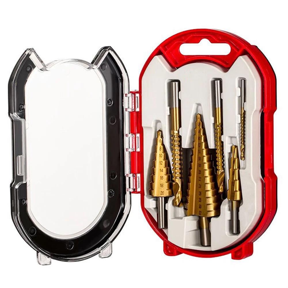 6PCS HSS Reaming Slot Saw Drill Step Drill Bit Pagoda Sawtooth Set Hole Opener - Image 6