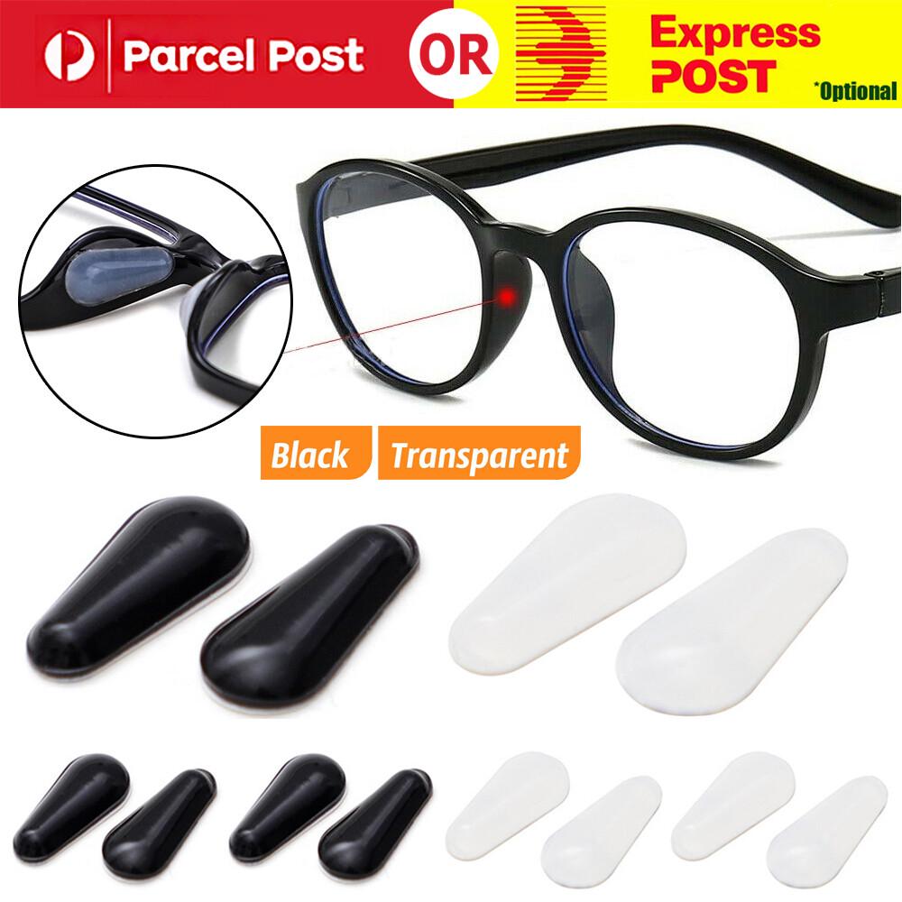 Pairs Silicone Anti-Slip Stick On Nose Pads for Eyeglass Sunglasses Glasses