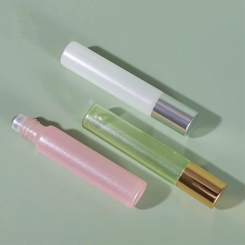 6 Color 10ml Glass Roller Bottle Rollerball Perfume Essential Oil Roll On Ball - Image 5