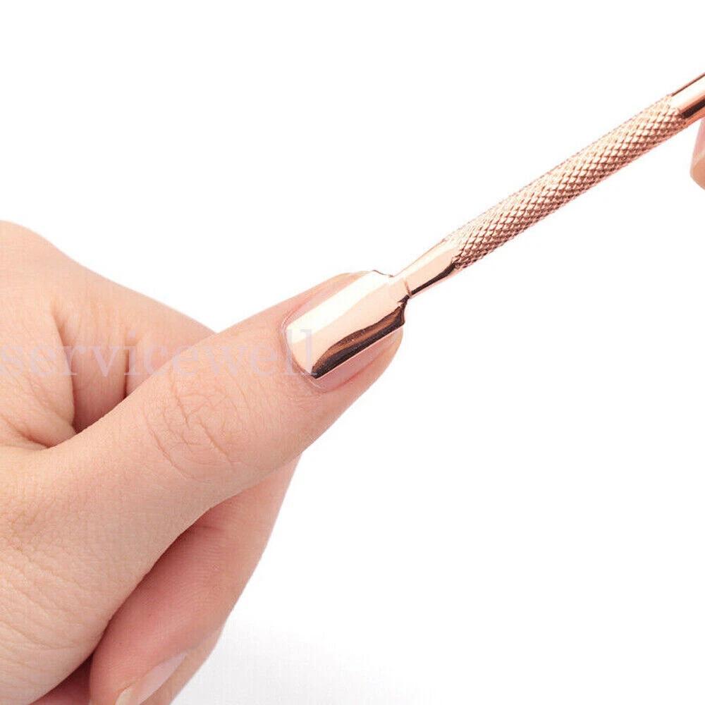 6pcs Cuticle Peeler Scraper Remove Gel Nail Polish Pusher and Spoon Nail Cleaner - Image 6