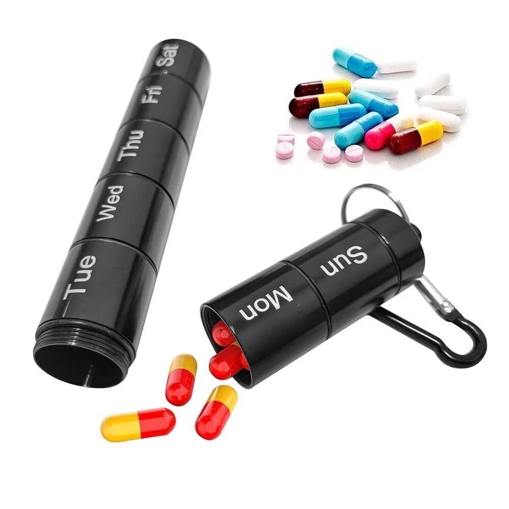 7Day Pill Box Medicine Storage Weekly Tablet Container Case Organizer Dispenser - Image 7
