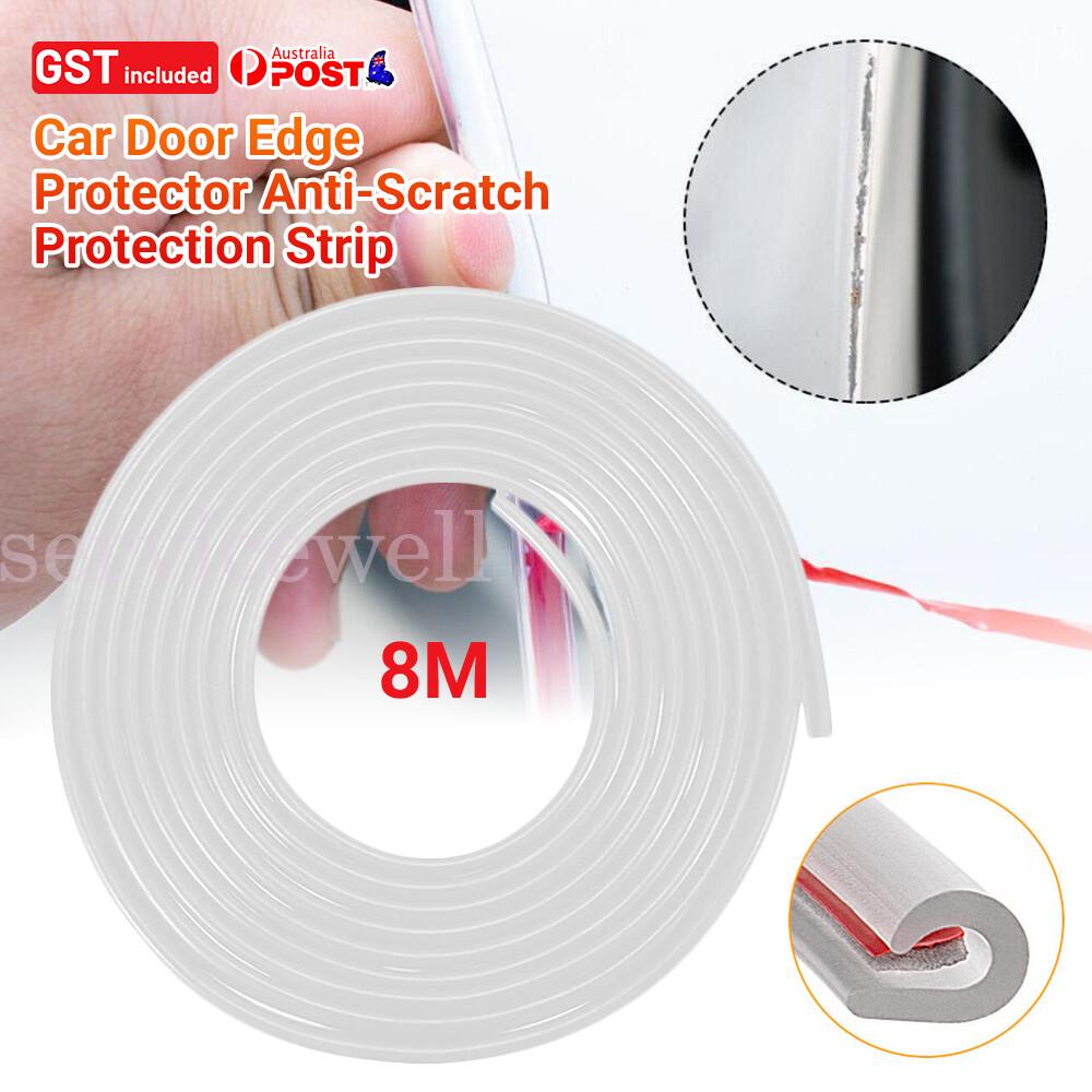 8M Car Door Edge Protector Anti-Scratch Protection Strip Trim Door Protect Clear