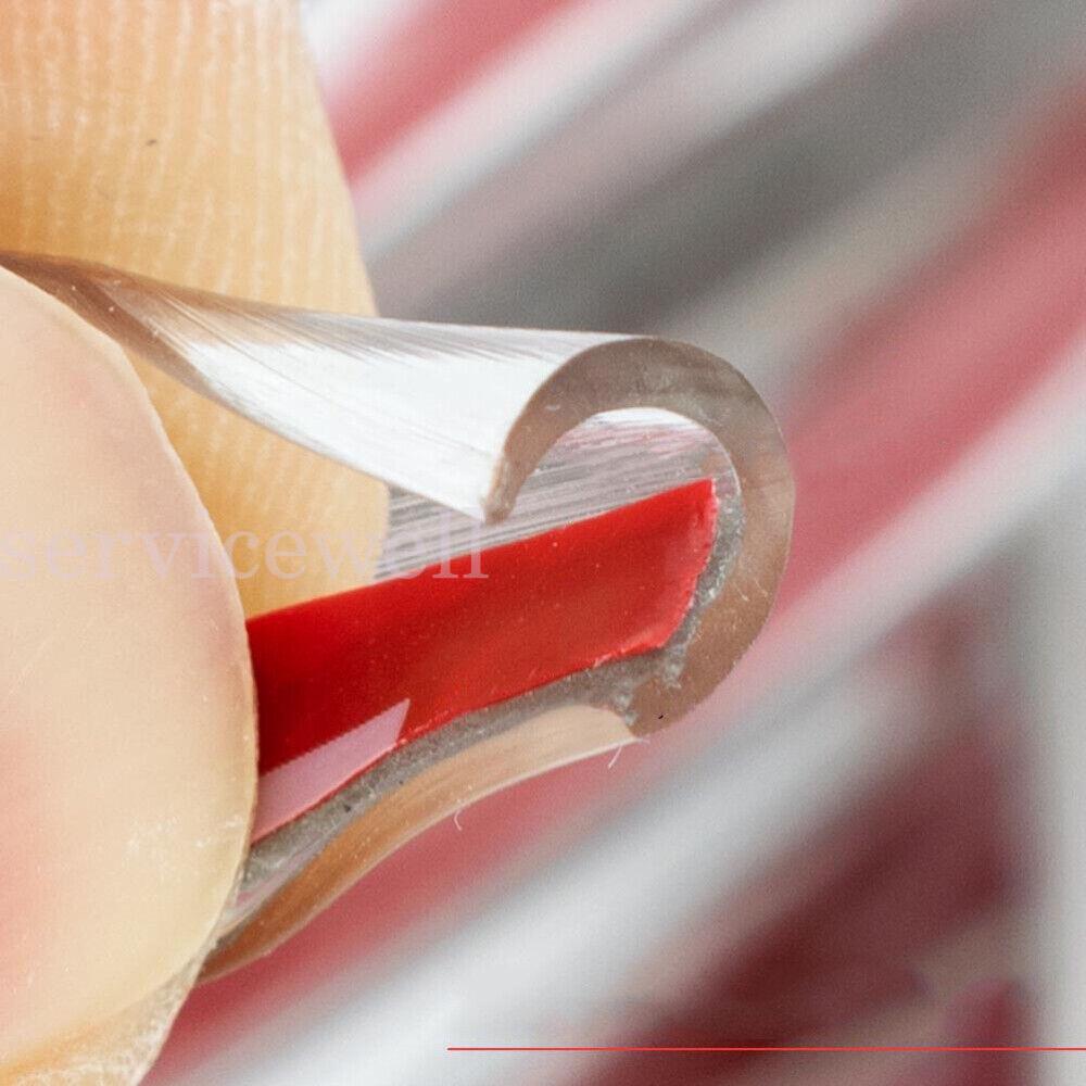 8M Car Door Edge Protector Anti-Scratch Protection Strip Trim Door Protect Clear - Image 3
