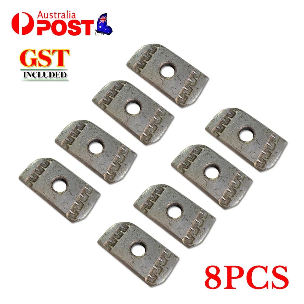 8PCS M8*6 Slot Channel Nut suits For Rhino Pioneer Platform Roof Rack
