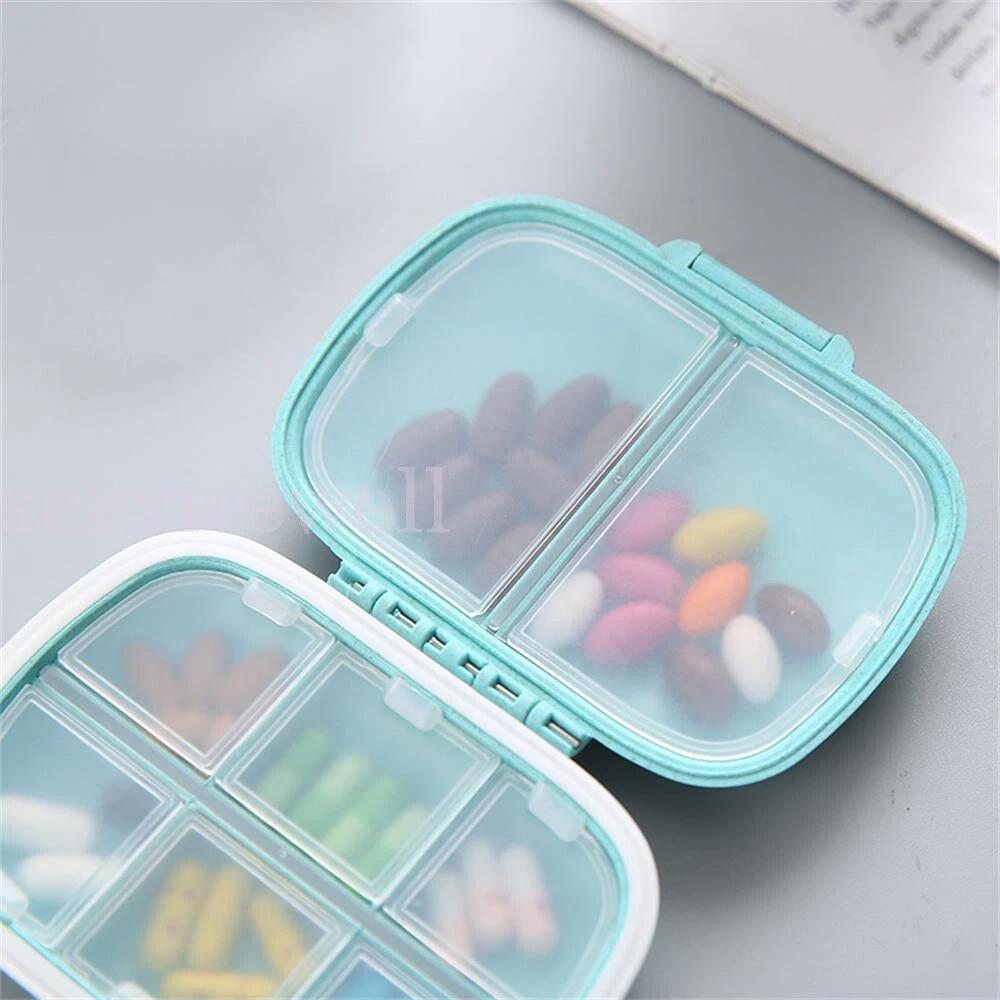 8 Grid Pill Box Medicine Organizer Dispenser Box Case Travel Tablet Container AU - Image 4