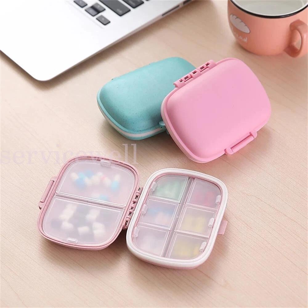8 Grid Pill Box Medicine Organizer Dispenser Box Case Travel Tablet Container AU - Image 7