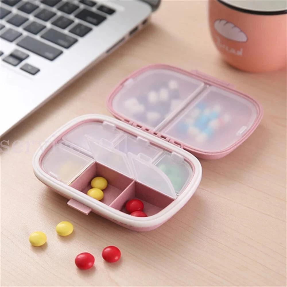 8 Grid Pill Box Medicine Organizer Dispenser Box Case Travel Tablet Container AU - Image 5