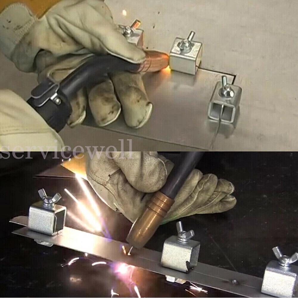 8x Panel Clamps Butt Welding Clip Sheet Alignment Positioner Car Truck Door - Image 6