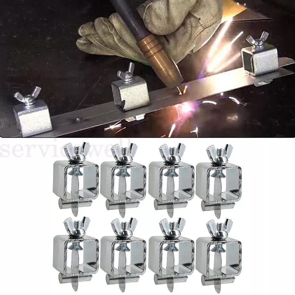 8x Panel Clamps Butt Welding Clip Sheet Alignment Positioner Car Truck Door - Image 2