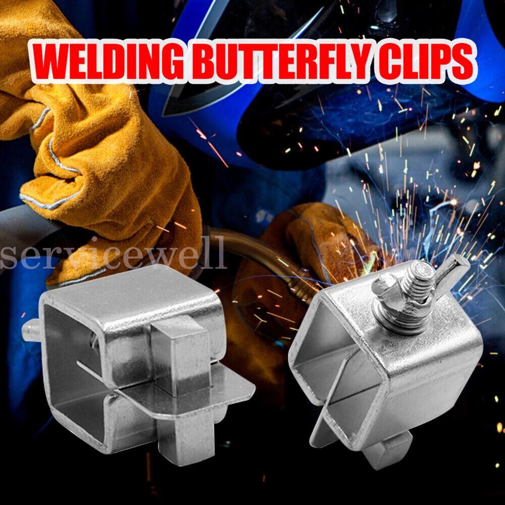 8x Panel Clamps Butt Welding Clip Sheet Alignment Positioner Car Truck Door - Image 4
