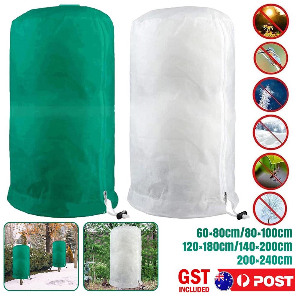 AULarge Freeze Protection Cloth for Garden Plant Tree Frost Cover Porch Vertical