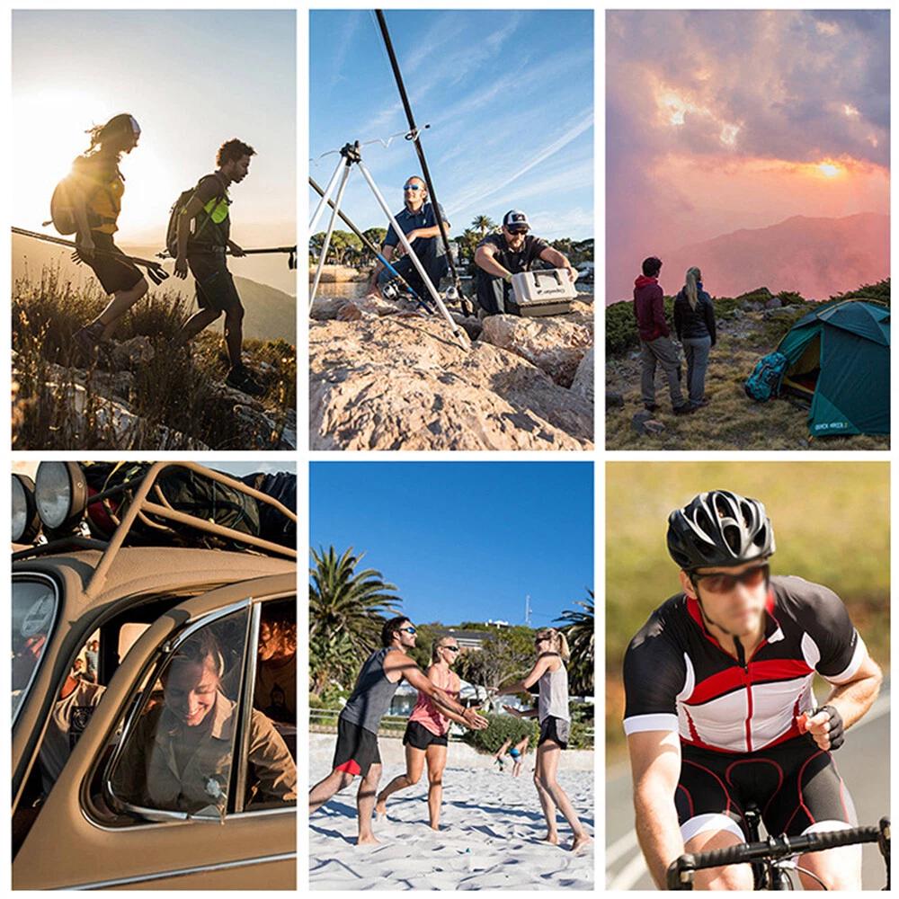 10L Waterproof Lightweight Backpack Portable Foldable Backpack Travel Outdoor - Image 4