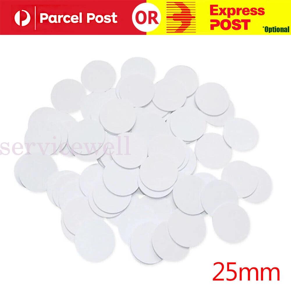10pc NTAG215 NFC PVC Coin Card Tag Adhesive Tags Chip For Switch TagMo Amiibo - Image 2