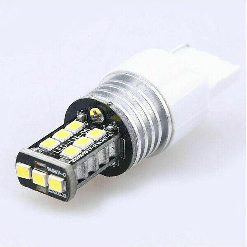 AU 2x T20 15 LED Reverse Brake Stop Tail Light Bulb 7440 Error Free Globes - Image 6
