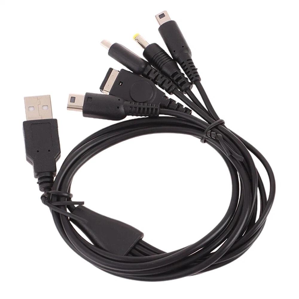 5in1 USB Charger Cord Cable For Nintendo New 2DS 3DS DSi XL NDS GBA SPDS Lite - Image 6
