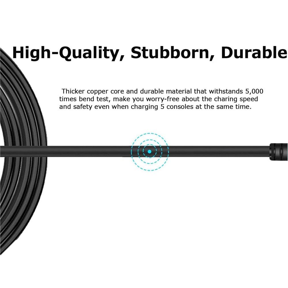 5in1 USB Charger Cord Cable For Nintendo New 2DS 3DS DSi XL NDS GBA SPDS Lite - Image 4