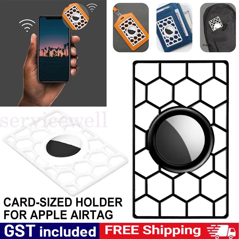 Airtag Case Airtags Wallet Case Card-Sized Holder For Apple Locator Tracker