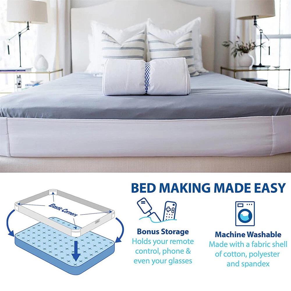 AU Bed Sheet Holder Elastic Non-Slip Fully Encased Sheet Fastening Cover Bedroom - Image 6