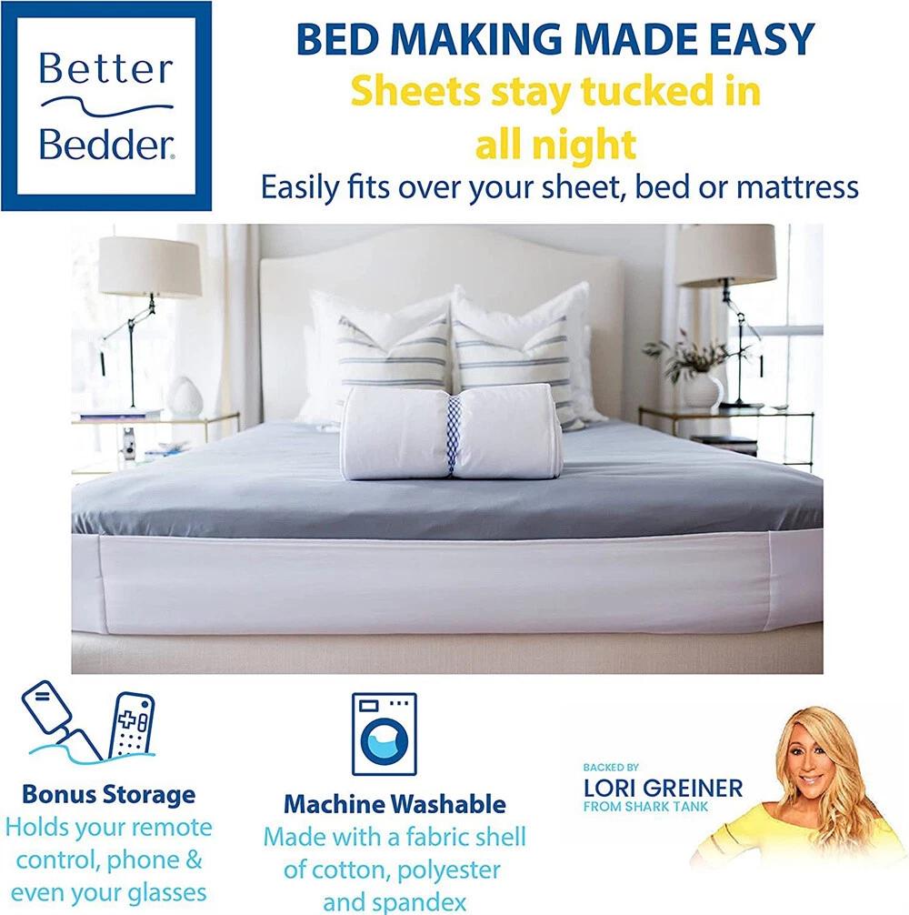AU Bed Sheet Holder Elastic Non-Slip Fully Encased Sheet Fastening Cover Bedroom - Image 7