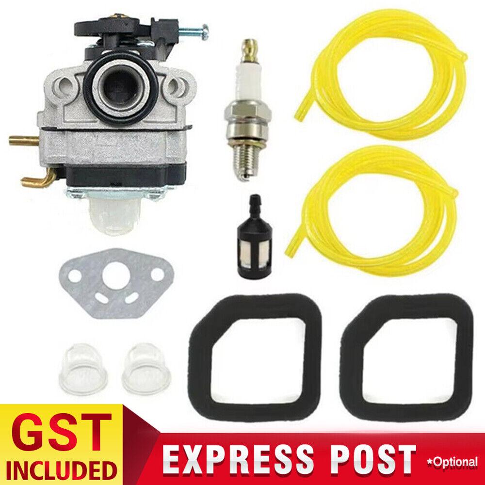 Carburetor For Ryobi RLT254CDSO RLT254CSEON Ruixing Carb Air Filter Hose Kit