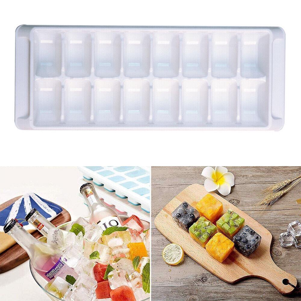 Easy Release White Ice Cube Tray Whiskey 16 Grid Ice Cube Mould Home and Bar - Image 6