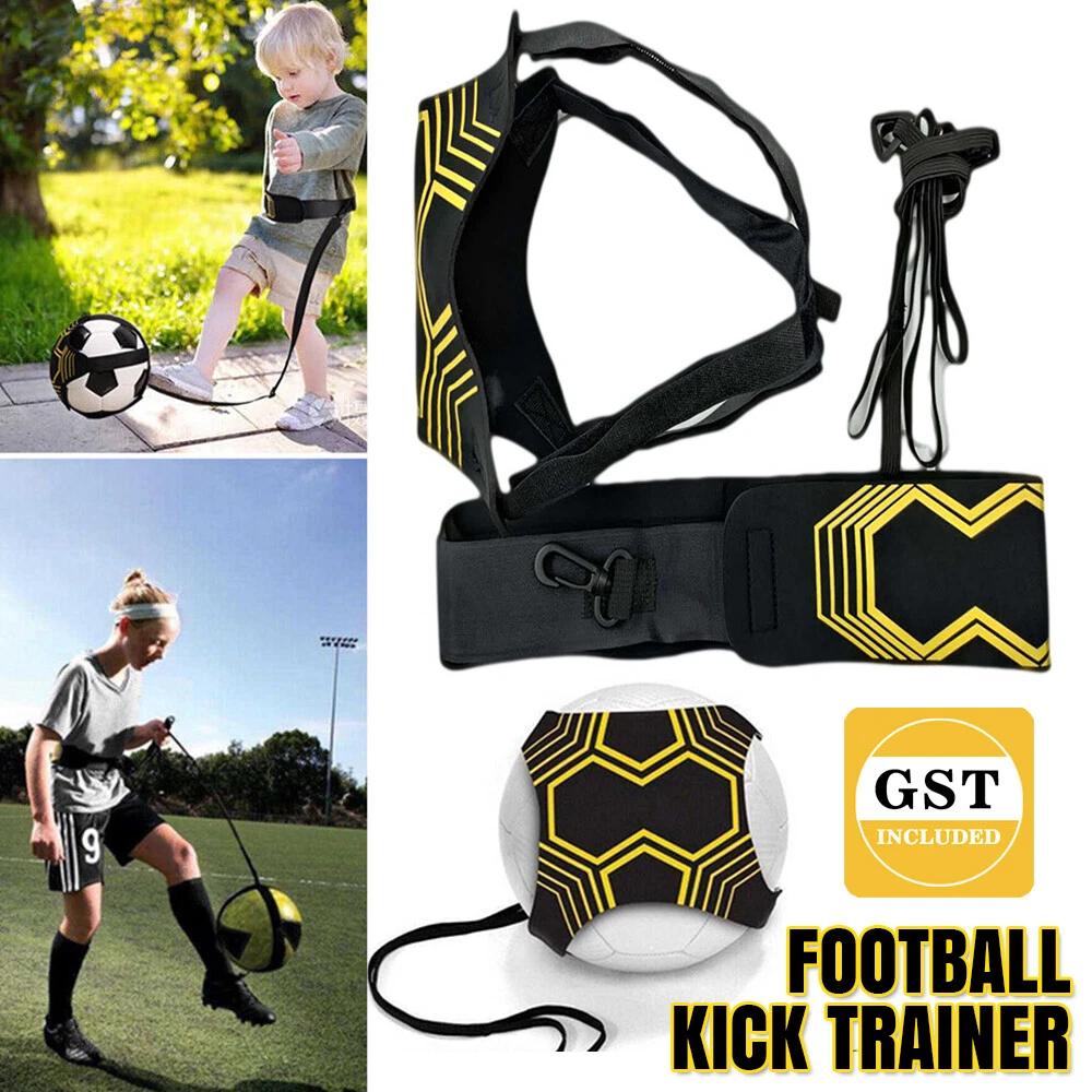 Football Kick Trainer Adjust Waist Belt Soccer Skill Training Tool Self-Study