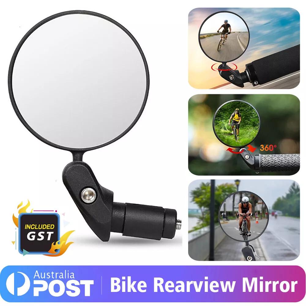 Mountain Bike Rearview Mirror Bicycle Handlebar Convex Rear View Mirror