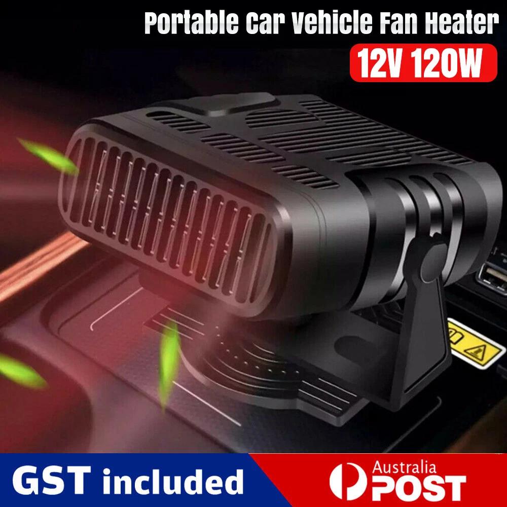 AU Portable Car Vehicle Heater Fan Ceramic Heating Defroster Demister DC 12V