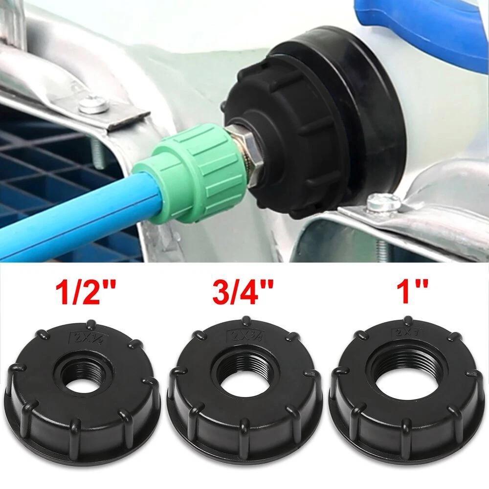 S60X6 Coarse Threaded Cap to 1/2 Adaptor Connector for IBC Tank fittings - Image 3