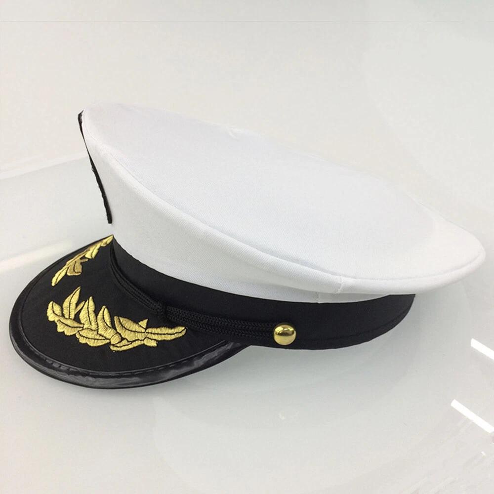 AU Sexy Sailor Cap Boat Captain Hat For Navy Skipper Costume Fancy Marine Dress - Image 3