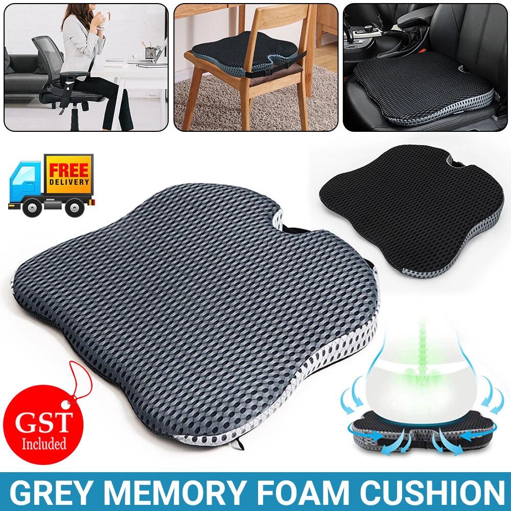Universal Memory Foam Car Seat Cushion Driver BreathableWedge Thicken Pad Mat