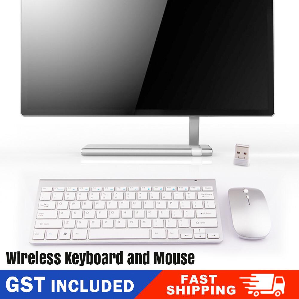 AU Wireless Keyboard or Mouse or Combo 2.4GHz Ultra Thin Silent Wireless Mouse