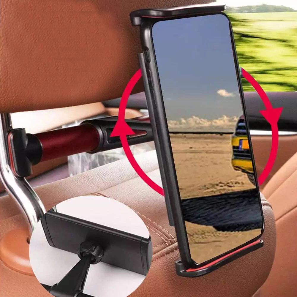 Adjustable Folding Headrest Mount Holder Car Seat Stands For iPhone iPad Tablet - Image 5