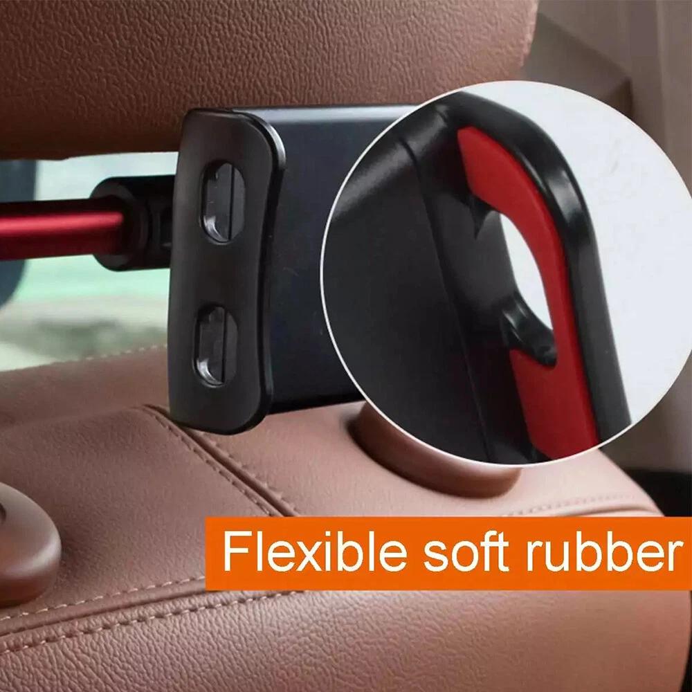 Adjustable Folding Headrest Mount Holder Car Seat Stands For iPhone iPad Tablet - Image 6