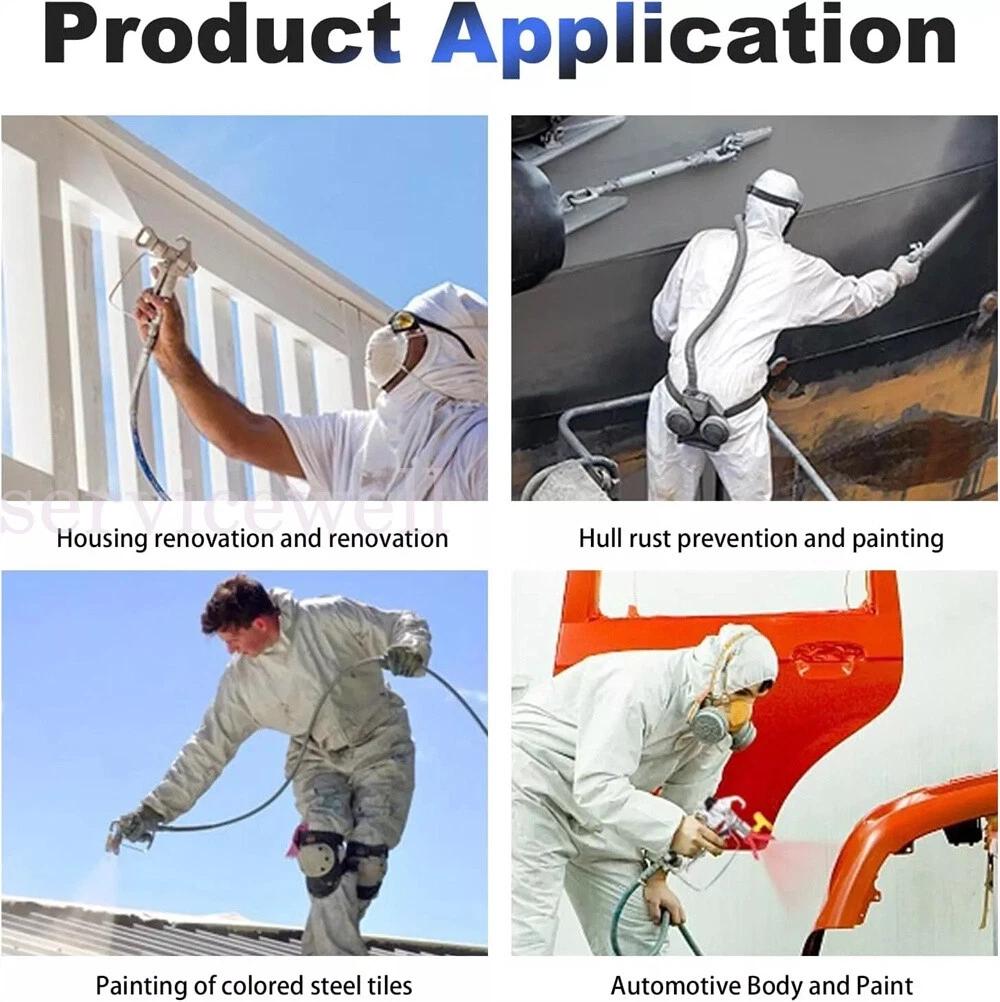 Airless Paint Sprayer Tips Reversible Spray Gun Nozzle Filters Machine Replace - Image 3