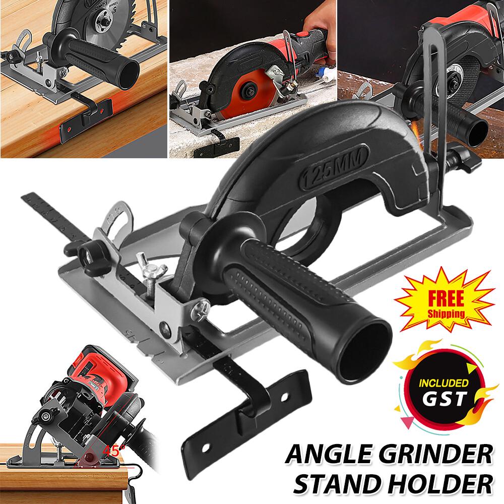 Angle Grinder Stand Holder Support Bracket Cutting Machine Cast Iron Base Tools