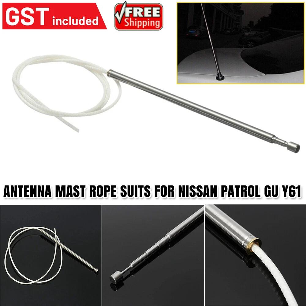 Antenna Mast and Rope For Nissan Patrol GU Y61 Power Motorised Aerial Repair Kit