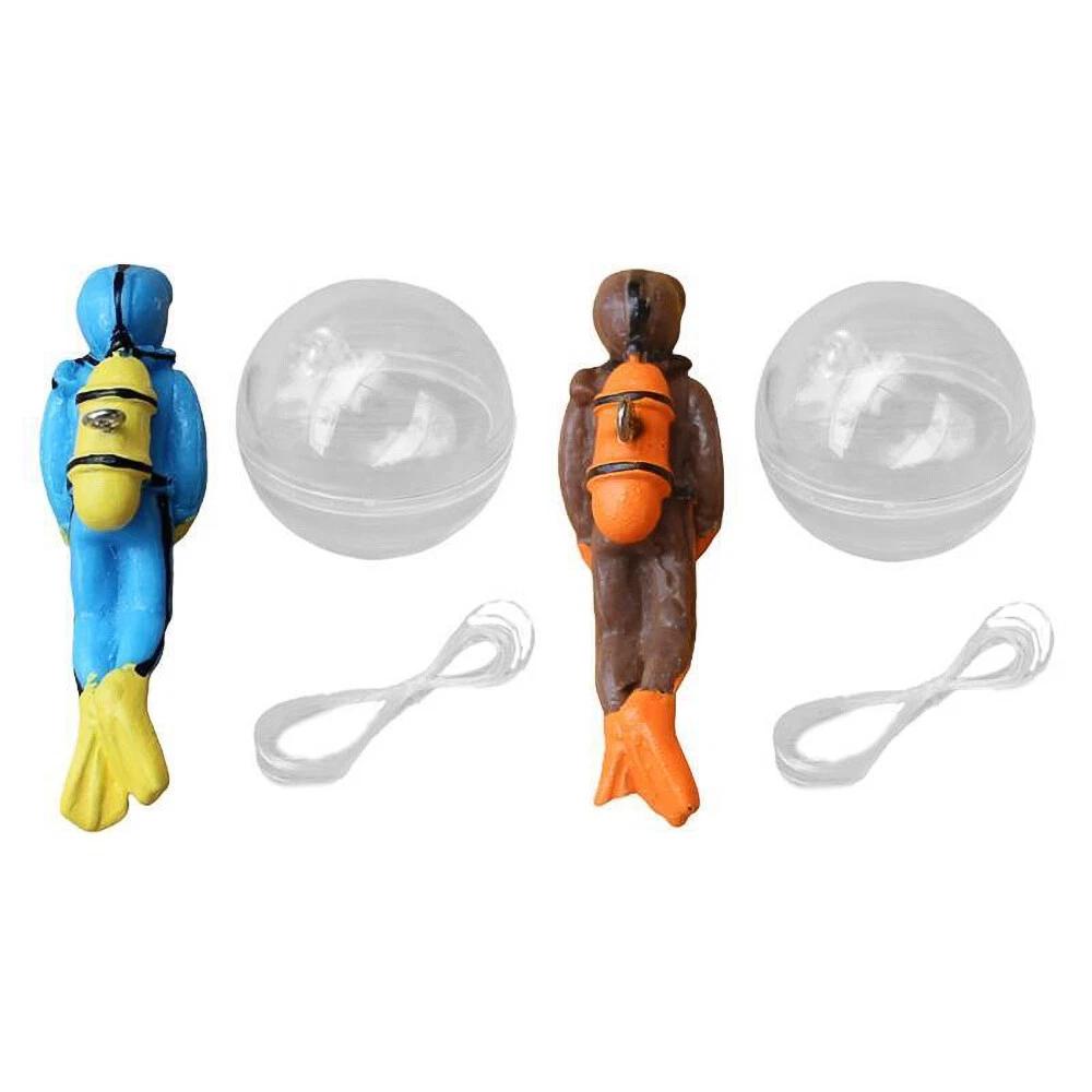 Aquarium Fish Tank Aquatic Landscape Diver Underwater Floating Ornament - Image 7