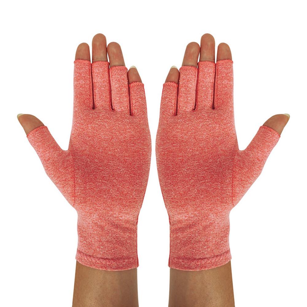 Arthritis Compression Gloves Joint Finger Pain Relief Hand Wrist Support Brace + - Image 5