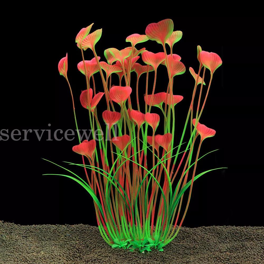Artificial Fake Aquarium Plants Decoration Fish Tank Water Plant Grass Ornament - Image 4